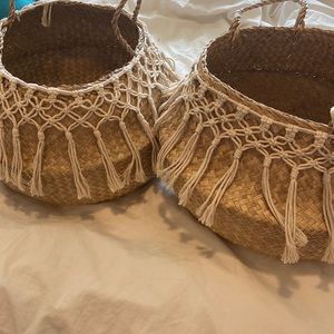 Wicker baskets